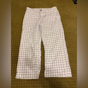 Old Navy Lavender Plaid Pants